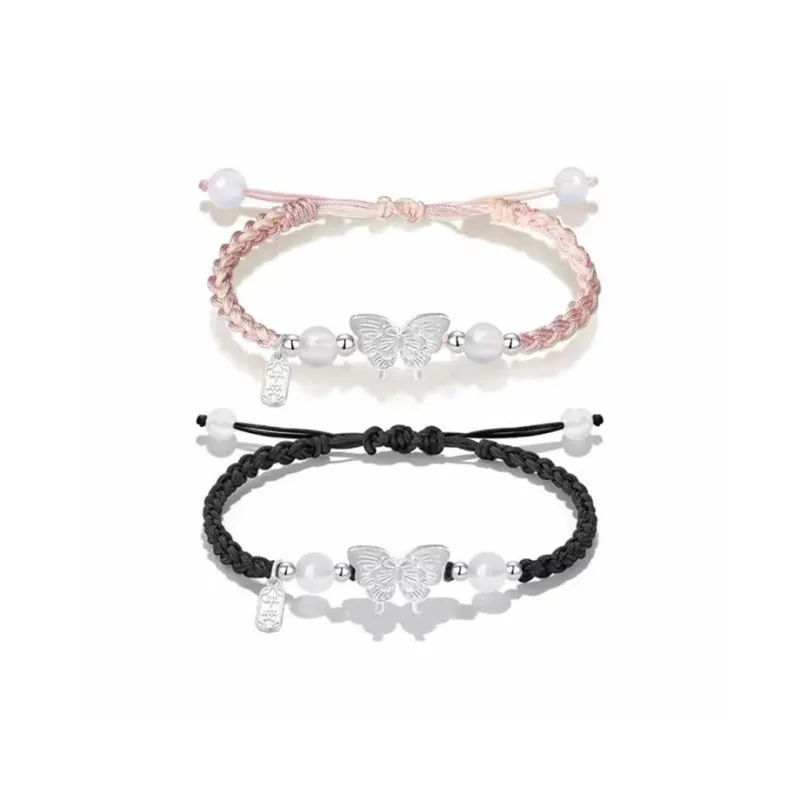 QUIET LOVE Alloy Rope Bracelets Women's-4