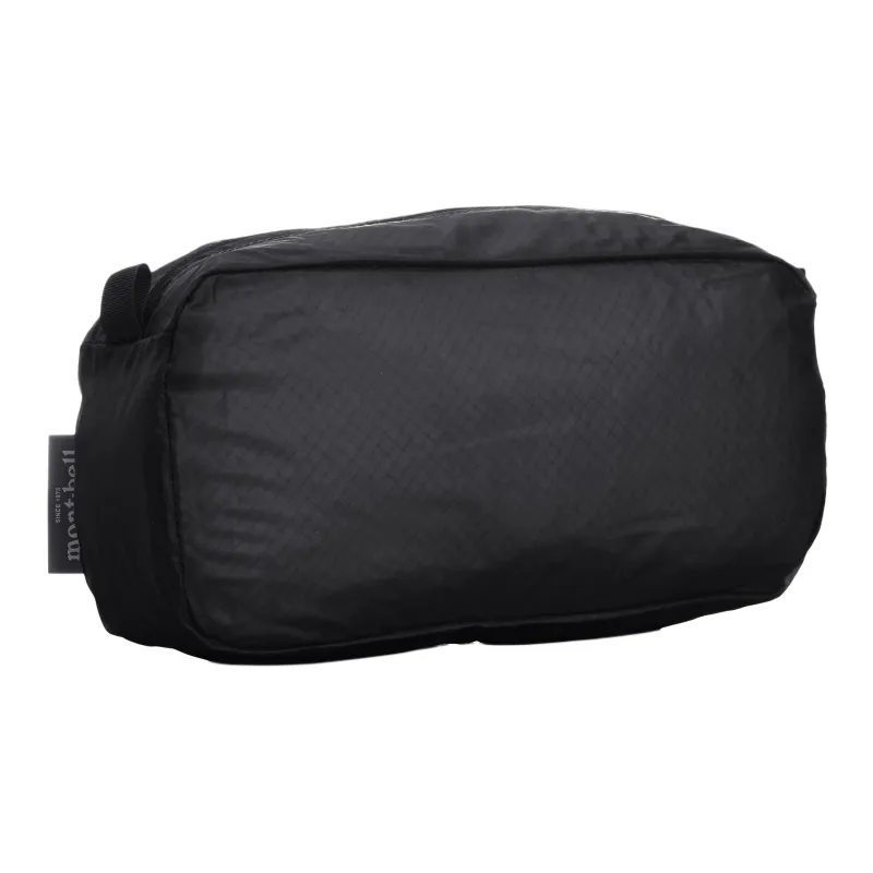 MONTBELL Nylon Makeup Bag Medium Size Unisex Black-2