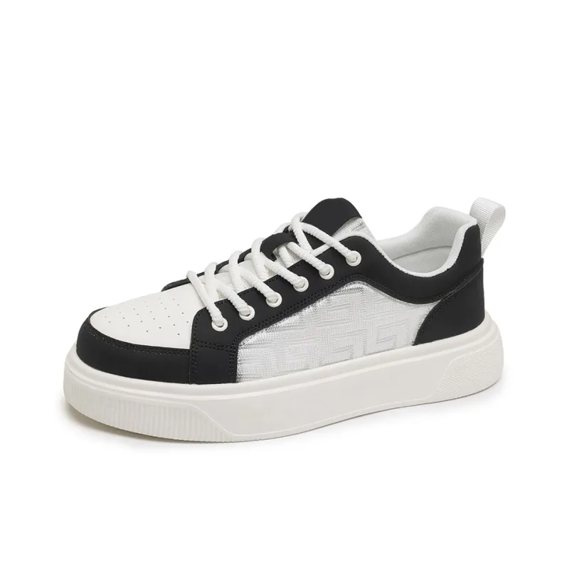 X ZONE Lightweight Breathable Height Increasing Low Top Skateboard Shoes Unisex-2