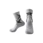 Crew, Gray[Upgraded ★ Moisture-Wicking & Breathable]