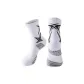 Crew, White Black[Upgraded ★ Moisture-Wicking & Breathable]