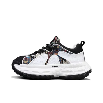 BAKE Breathable Height Increase Low Top Chunky Sneakers Men's