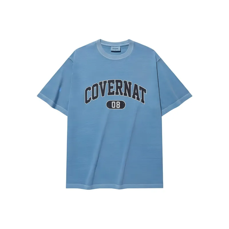 COVERNAT SS25 T Shirt Unisex Blue-0