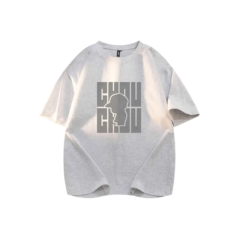 CHOUCHOUS Drop Shoulder Sleeve T Shirt Women's-14