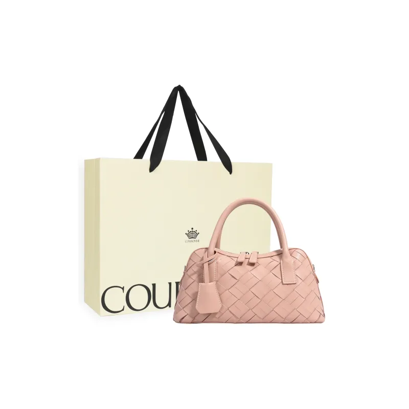 COURONNE Cow Leather Handbag Regular Women's Multicolor-18