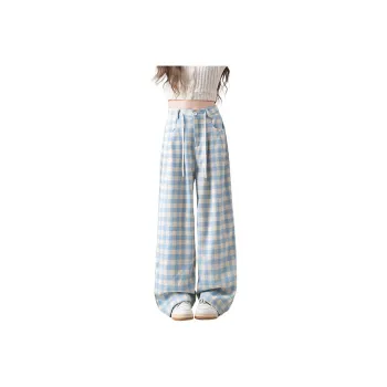 Hao Zhilang Casual Pants Women's Blue