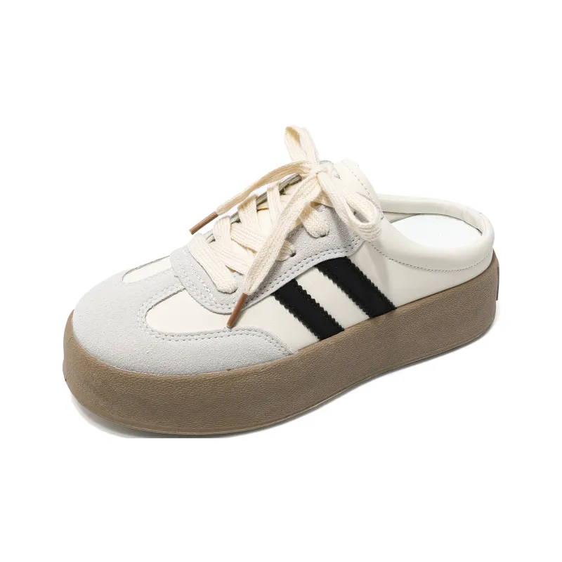 Be Good Closed Toe Slippers Women's Ecru-1
