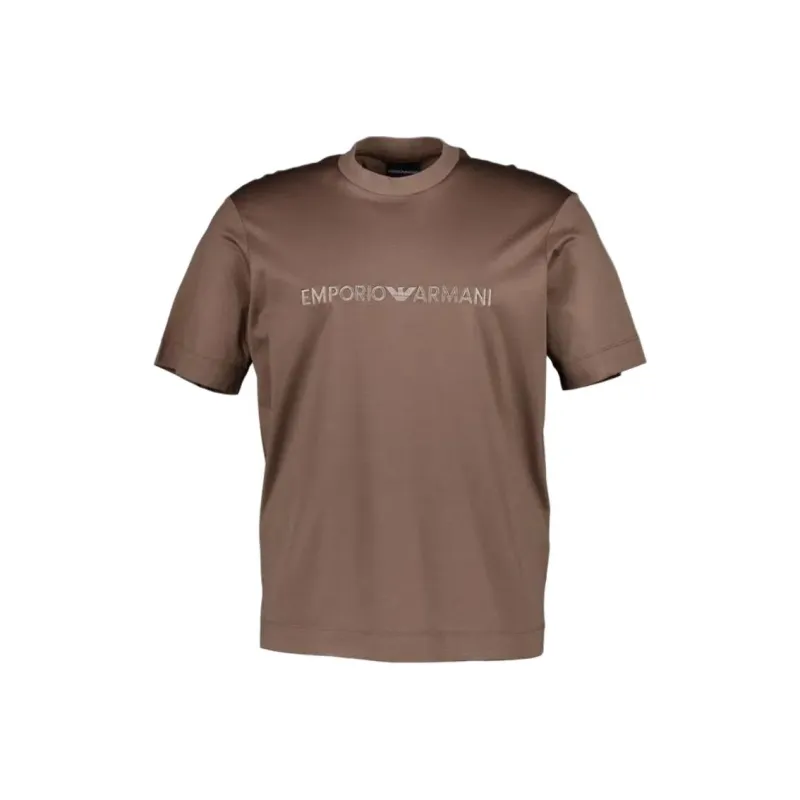 EMPORIO ARMANI Embroidered Logo T shirt-0