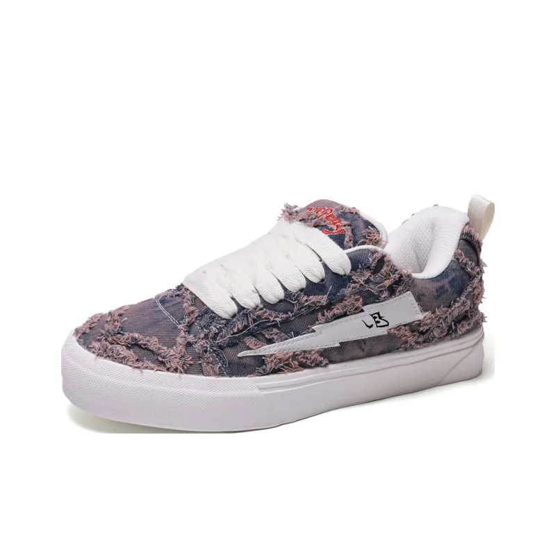 DUEPLAY Coverage Slip Resistant Impact Resistance Abrasion Resistant Balance Low Top Skateboard Shoes Unisex-1