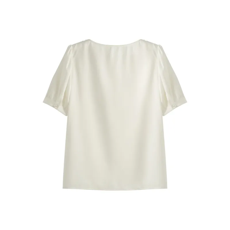 She Enjoys Chiffon Shirt Women's-1