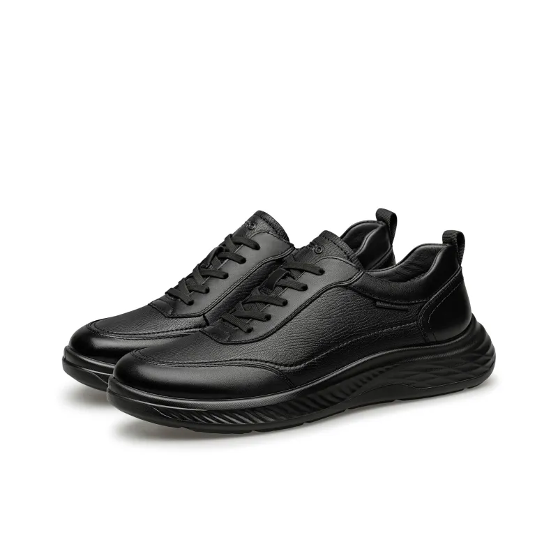 ZRO Low Top Casual Shoes Men's Black-1