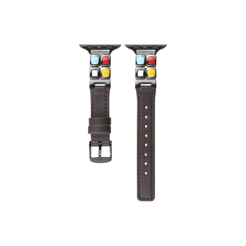 Vobafe Apple Compatibility Watch Band Leather-2