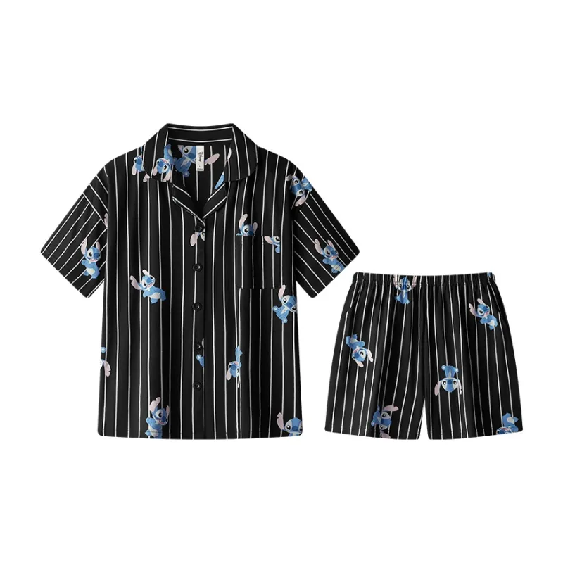 Gongdie x Disney Pajama Set Unisex Black-0