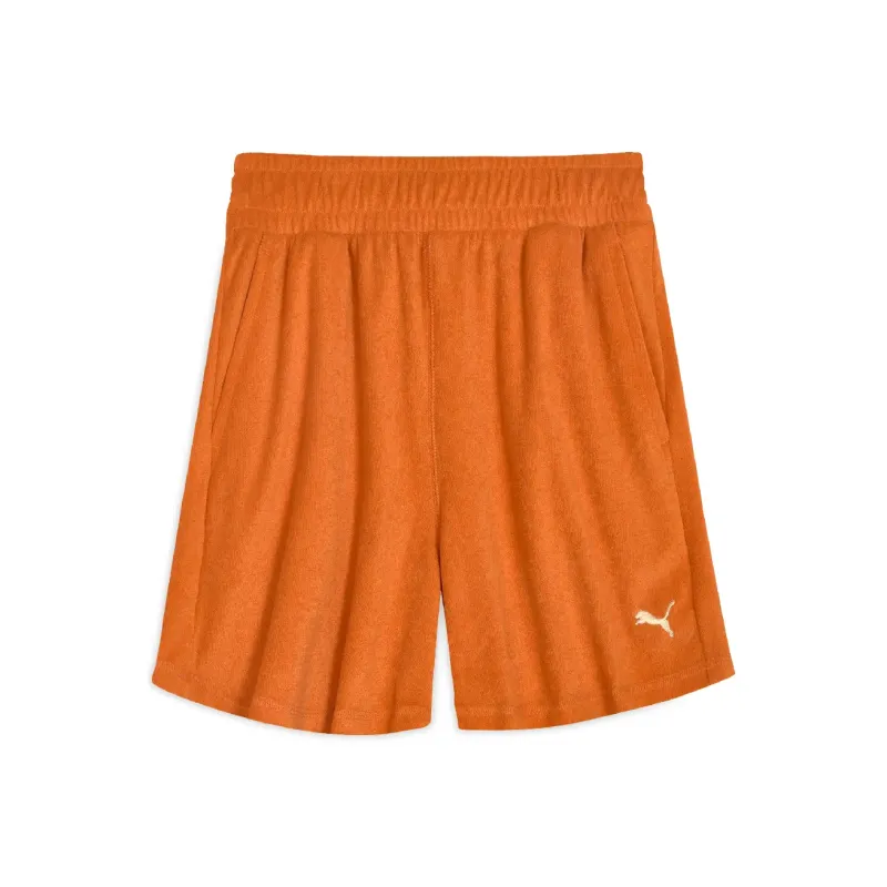 PUMA SHORTS SS25 Casual Shorts Women's Maple Sugar Red-0