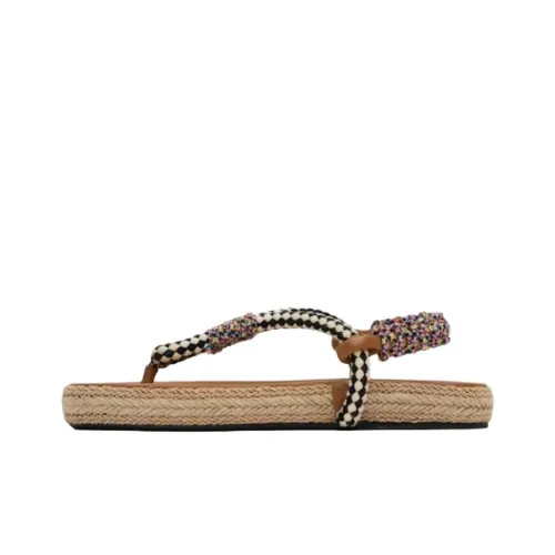 ISABEL MARANT Butler One Strap Sandals Women's Beige