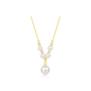 Mokinggran Pearl Necklaces Women's