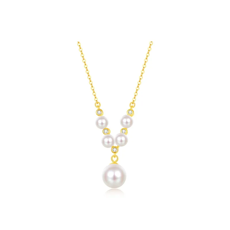 Mokinggran Pearl Necklaces Women's-0