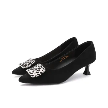 FOXER Chunky Heel High Heels Women's