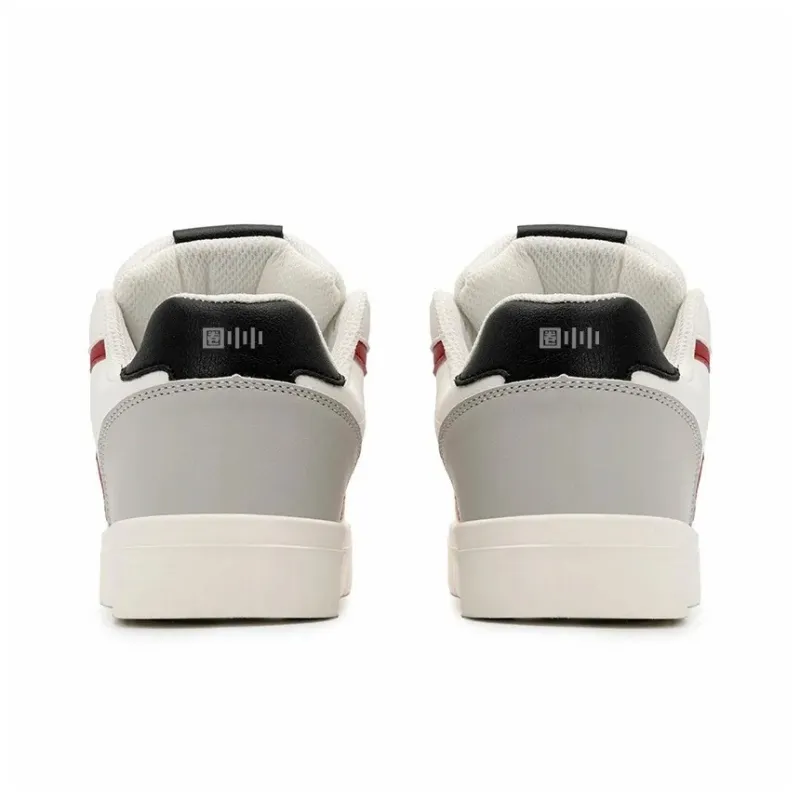 Circle Small Slip Resistant, Abrasion Resistant, Lightweight, Height Increasing Low Top Skateboard Shoes Unisex-9