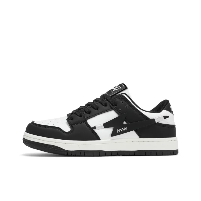 White Sands Slip Resistant, Abrasion Resistant, Breathable, Lightweight Low Top Skateboard Shoes Unisex-2