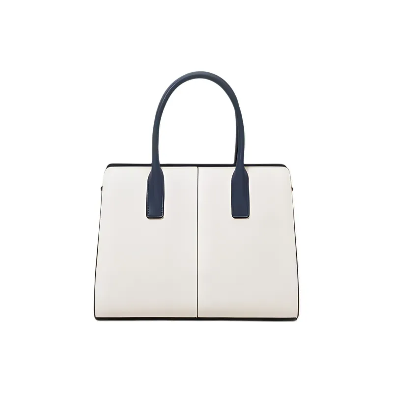 ROSEDAWN Synthetic Leather Handbag Women's Beige White Blue-2