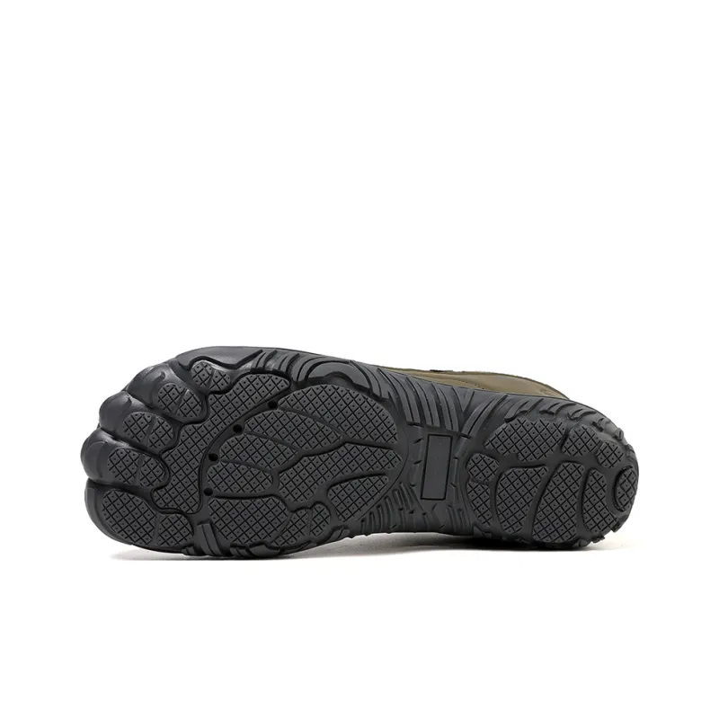 GESENLANG Slip Resistant Breathable Grip Low Top Mountaineering & Hiking Shoes Men's-16