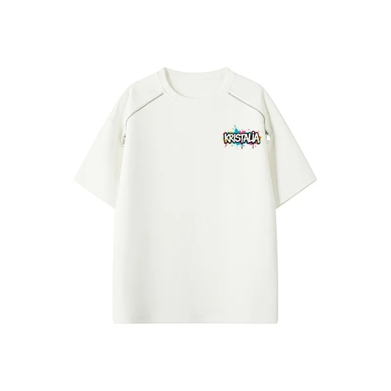 KRISTALIA Drop Shoulder Sleeve T Shirt Women's-0