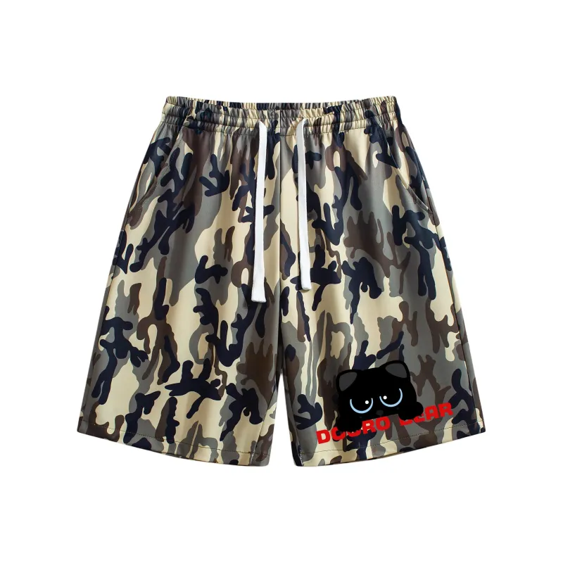 Budding Bear Casual Shorts Unisex-0
