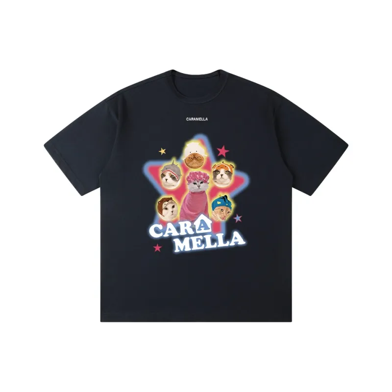 Caramella Drop Shoulder Sleeve T Shirt Women's-8