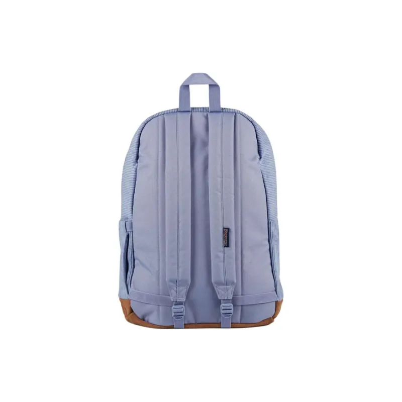 JanSport Suede Backpack Unisex Light Purple-2