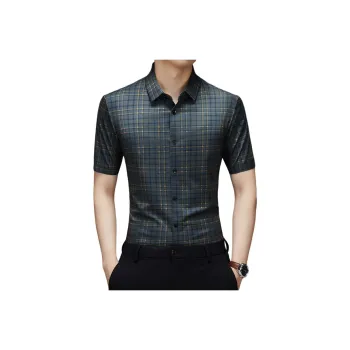 PIERRE CARDIN Shirts Men Green