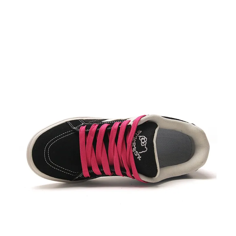 STUR YSN Wear resistant And Lightweight Skateboard Shoes Women's Black-4