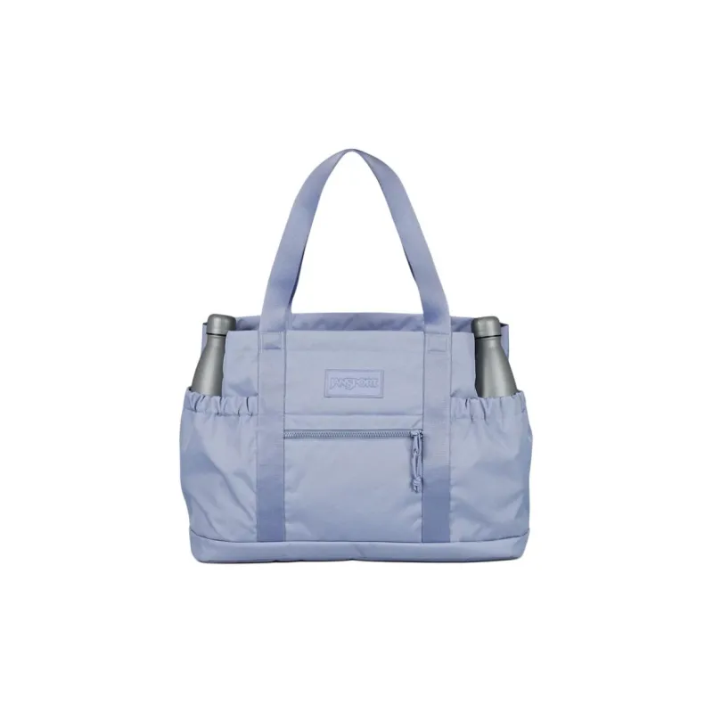 JanSport Polyester Tote Bag, Shopping Bag, Shoulder Bag Tubas Unisex Lavender Gray-3