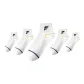 5 Pack White F