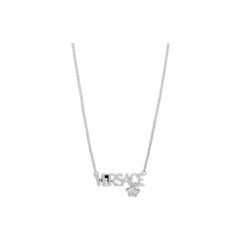VERSACE Metal Necklaces Men's Silver