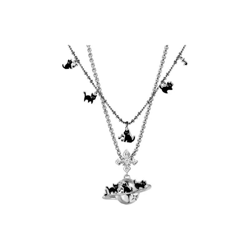 Masw Copper Alloy Necklaces Unisex-3