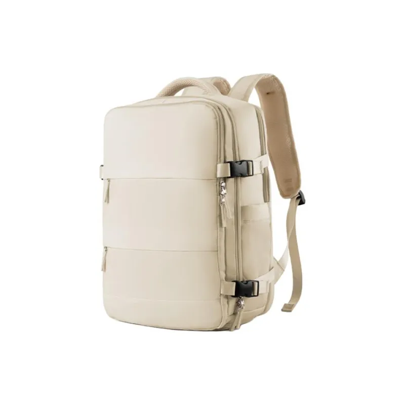 VIHUS Oxford Backpack Unisex White/Green-1