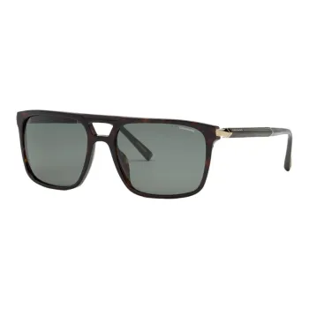 CHOPARD Acetate Aviator Sunglasses Men's Tortoiseshell