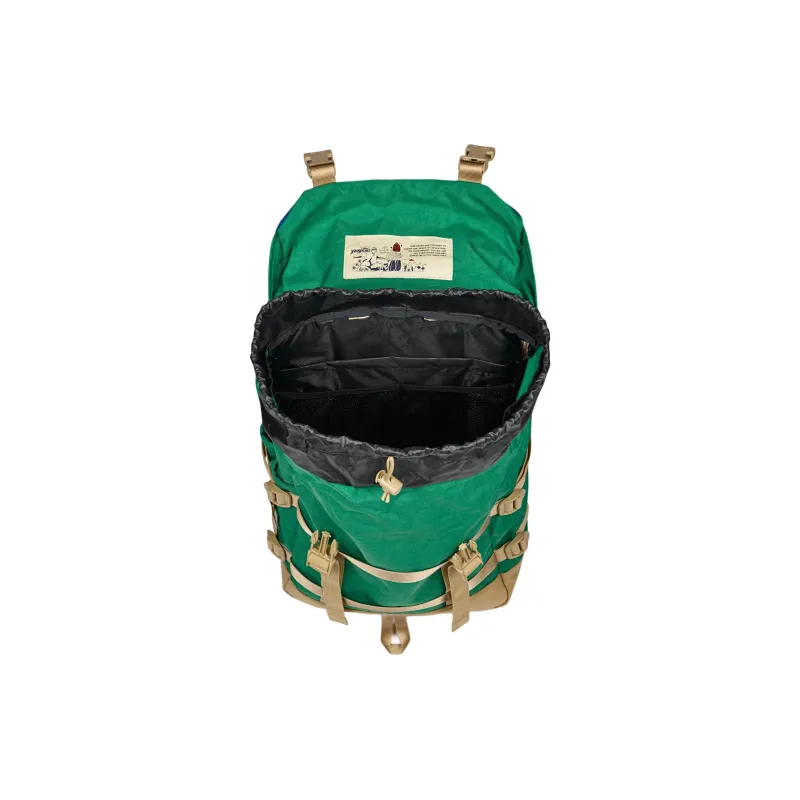 JanSport Recycled Polyester Backpack Unisex Green & Khaki-5