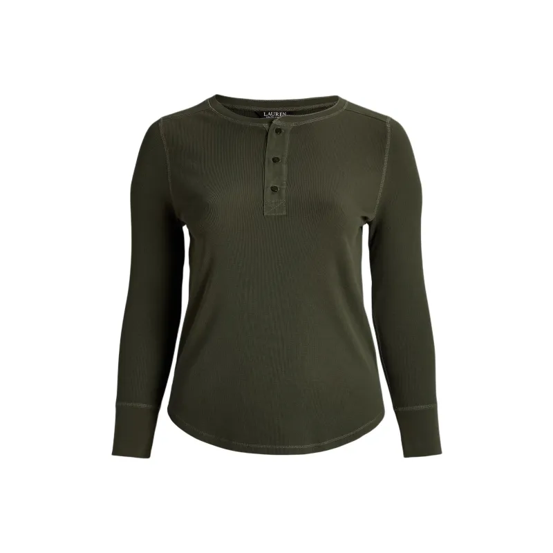 LAUREN RALPH LAUREN T Shirt Women's Dark Tropical Olive-0
