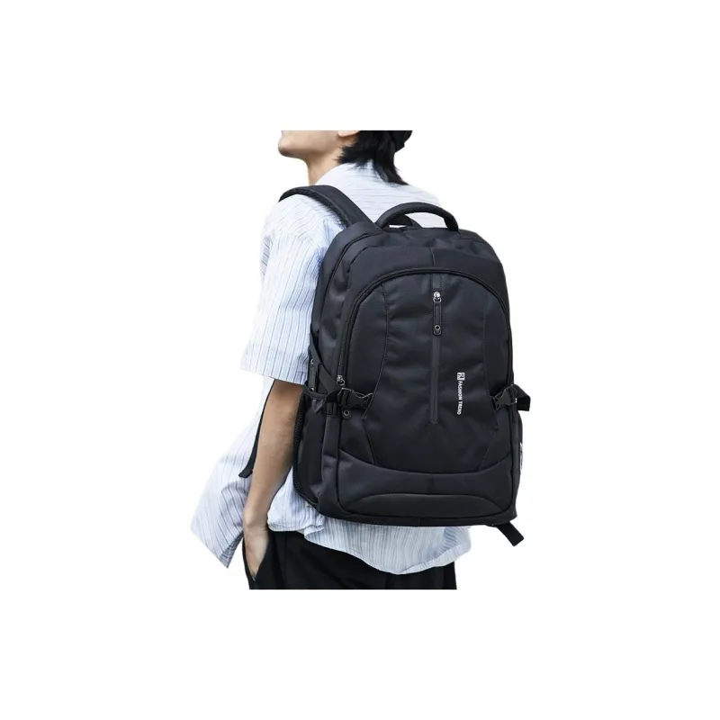 VIHUS Oxford Backpack Men's Black-4