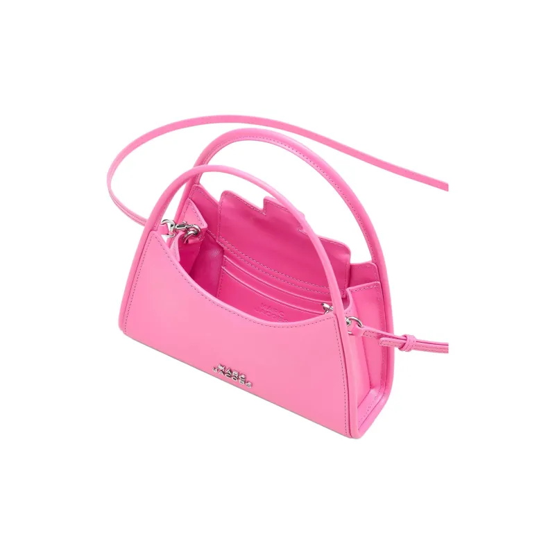 MARC JACOBS Leather Shoulder Bag, Crossbody Bag, Handbag Women's Pink-4