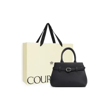 COURONNE Top Grain Cow Leather Kelly Bag Handbag Regular Women's Multicolor
