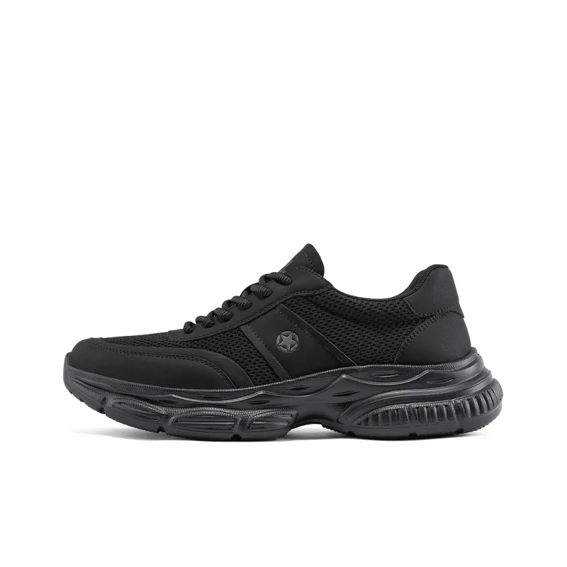 Jeep Outdoor Life Rebound Height Increasing Grip Support Abrasion Resistant Slip Resistant Low Top Hiking Shoes Men's-7