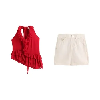 AURORA MUSE Two Piece Skirt Sets Women's