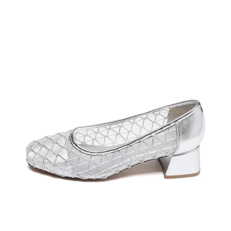 ZHR Women's Casual Shoes Women's Silver-0