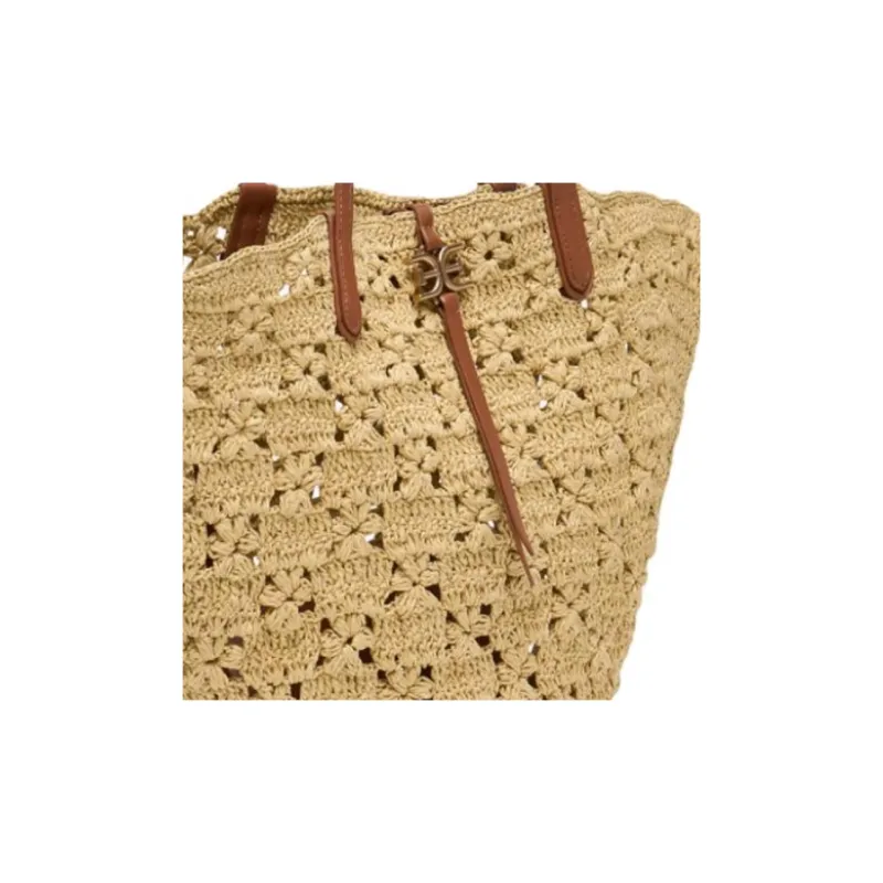 SAM EDELMAN Fabric Tote Bag, Shopping Bag, Shoulder Bag Tubas Women's Linen-2