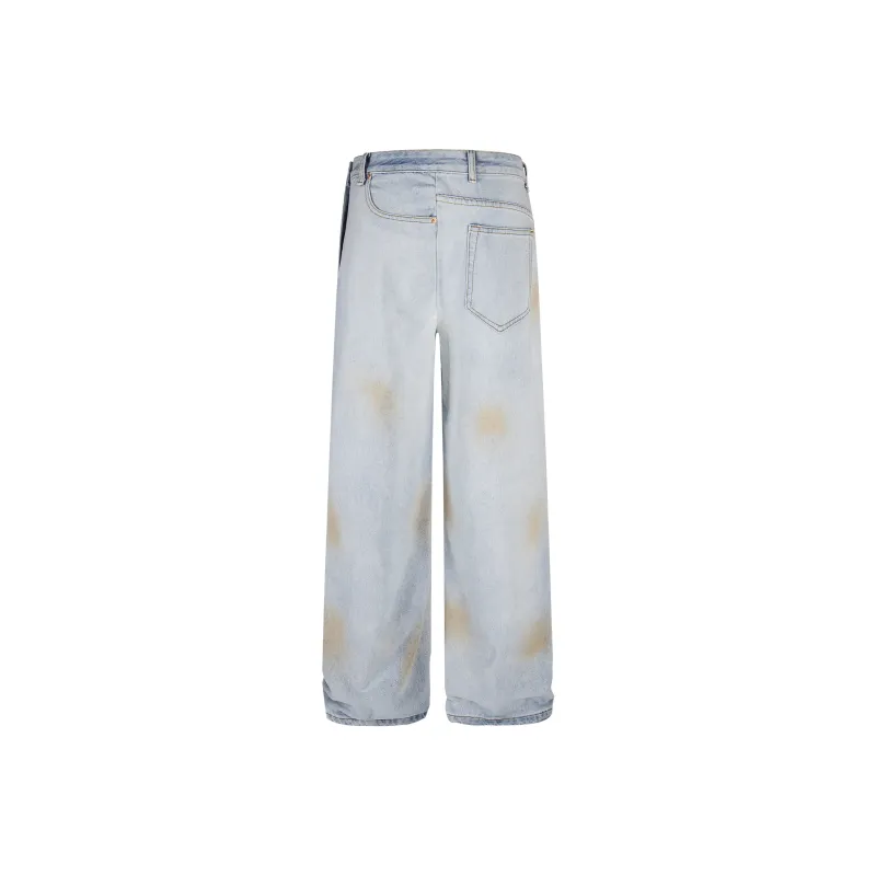 Xmithie Straight Fit Jeans Unisex Blue-1