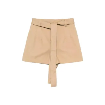 Moncler Casual Shorts Women's Beige