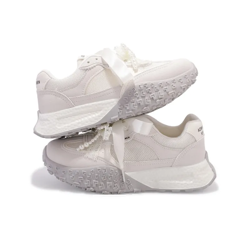 Miss Zhang Low Top Casual Shoes Women's Beige-5